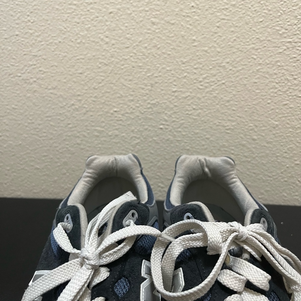 •NEW BALANCE• Mens 993 Heritage Air Force Navy Blue Grey Made In USA SIZE 9.5 4E - Picture 7 of 13